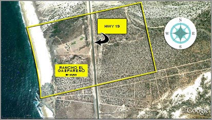 Aerial image of Rancho Gaspareno